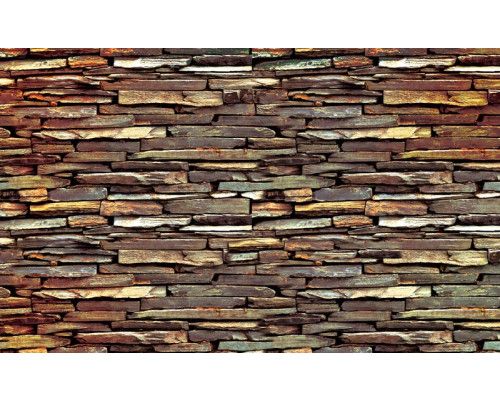 Moderne Steinwand Fototapete, industriell und elegant.