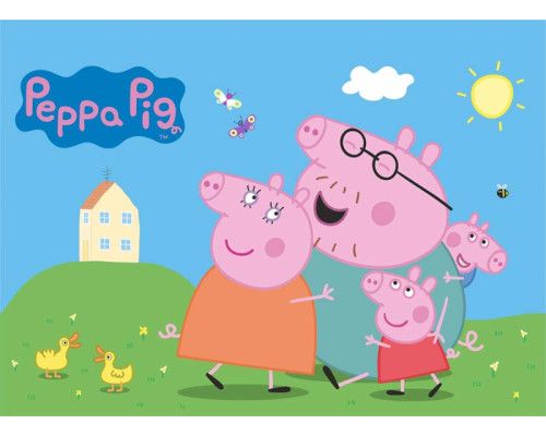 Ein Paw Patrol Dschungel-Fotohintergrund mit Chase, Marshall, Skye und ihren Freunden, die ein tropisches Abenteuer erleben, umgeben von grünen Blättern und exotischen Tieren.