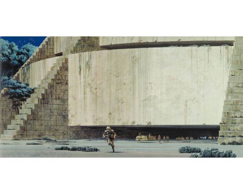 Yavin Temple Star Wars Fototapete, eine ikonische Kulisse aus der Original-Trilogie.