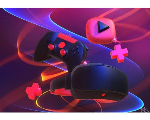 Fototapete mit niedlichen Safari- und Waldtieren wie Elefanten, Giraffen und Hirschen in sanften Tönen.