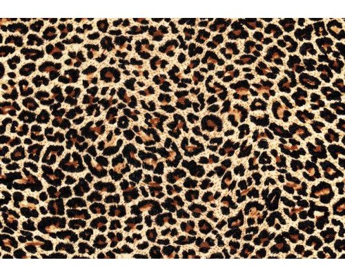 Panther-Tapete mit dem Fell eines Leoparden, das in naturgetreuen Details eingefangen wurde.