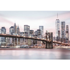 Brooklyn Bridge Fototapete, Stadtbrücke in New York, USA.