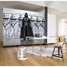 Eine Star Wars Fototapete, die die mächtige imperiale Macht zeigt.