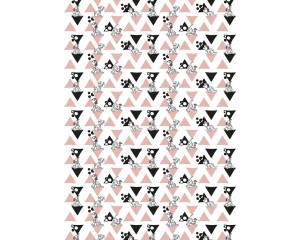 Fototapete von 101 Dalmatiner aus dem klassischen Disney-Film, ideal für das Kinderzimmer.