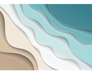 Fototapete Abstrakte Wellen