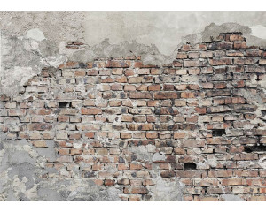 Fototapete Authentische Backsteinmauer