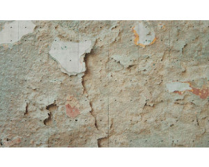 Fototapete einer beschädigten Betonwand, Industriedesign.