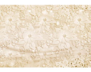 Abstrakte Fototapete mit Blumenmuster, ideal für einen künstlerischen und modernen Look.