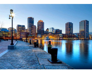 Fototapete Boston Harbor