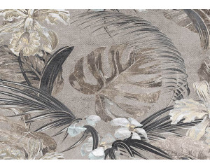 Botanische Monochrom-Fototapete