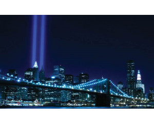 Brooklyn Bridge New York, Fototapete des East River mit einem modernen und urbanen Look.