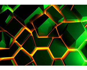 Fototapete mit niedlichen Safari- und Waldtieren wie Elefanten, Giraffen und Hirschen in sanften Tönen.