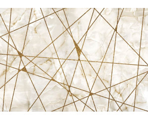 Goldener Marmor mit luxuriösem und industriellem Aussehen, ideal für elegante Innenräume.