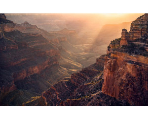 Grand Canyon Wunder Aussicht mit atemberaubender Landschaft.