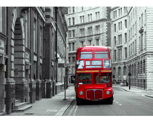 Fototapete Londoner Bus