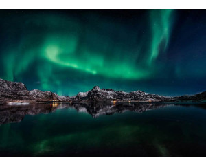 Magische Nordlichter Fototapete
