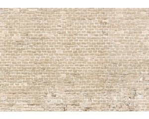 Ziegel- und Steinmauerwerk, anschaulich wiedergegeben mit einer rauen Textur für ein industrielles Gefühl.