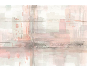 Fototapete mit pastellfarbenen Abstraktionen, kunstvoll gerendert in einem spielerischen und kreativen Stil.