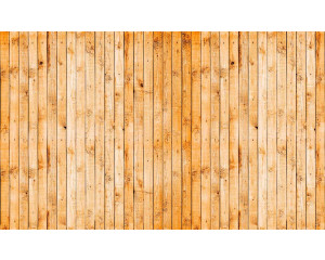 Fototapete mit Holzregalen in einem Schlafzimmer, Büro oder Wohnbereich mit braunem Hintergrund.