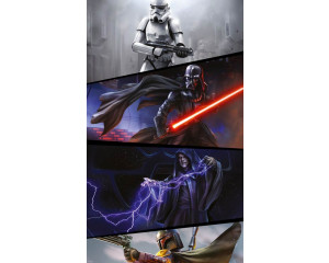 Star Wars Moments Imperials Fototapete zeigt die gefürchteten imperialen Truppen und ihre zerstörerische Kraft in einem Kampfmoment.