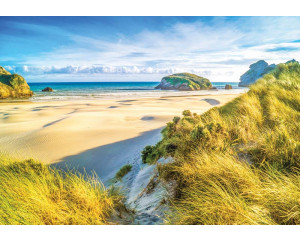 Strand und Dünen, Natur Fototapete mit einem beruhigenden und beruhigenden Blick für jeden Raum.