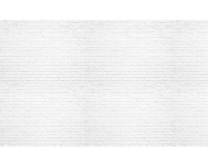 Weiße Wand im industriellen Stil auf Fototapete abgebildet.