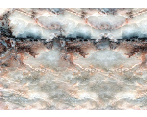 Detaillierte Marmoroptik mit grauen und goldenen Adern, perfekt für einen modernen und industriellen Look.