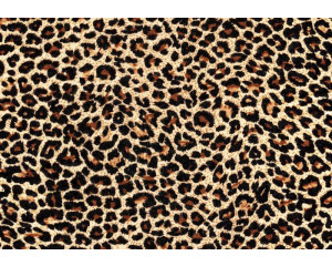 Panther-Tapete mit dem Fell eines Leoparden, das in naturgetreuen Details eingefangen wurde.