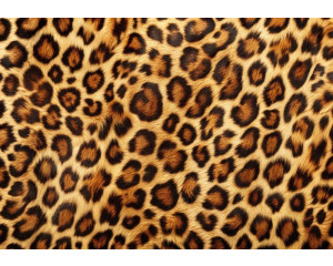 Fototapete mit Pantherdruck, Leopardenfell und Jaguar, für einen wilden und exotischen Look.