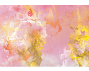 Luxuriöse rosa und goldene Marmormuster, mit einem weichen, femininen Touch und einem raffinierten Look.