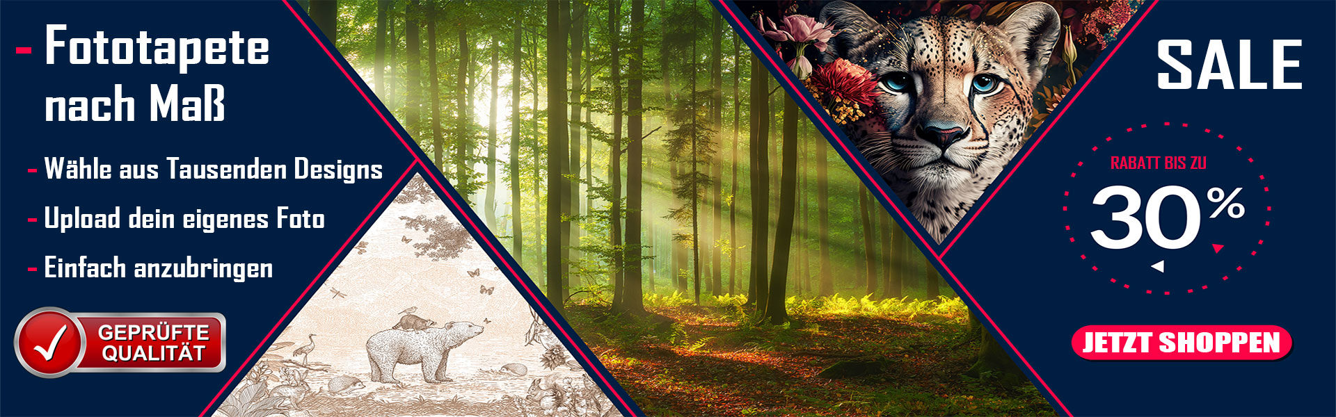 fototapete nach maß