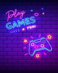 Fototapete für das Spielzimmer in Neonfarben