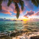 Fototapete mit Strand- und Meereslandschaft, tropisch im Dschungel